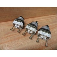 Allen Bradley 800T-H2 Selector Switch 800TH2 Ser T (Pack of 3) - Used