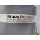 Kraus Elektrotechnik 920111400095 A-01839 - Used