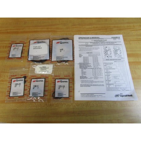 Ingersoll-Rand PD20R-X ARO Pump Repair Kit 637309 - New No Box