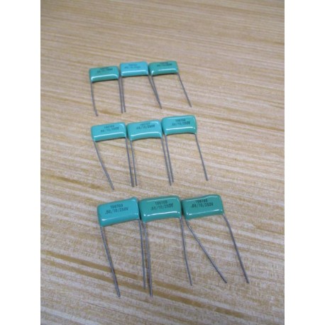 106T69 Capacitor .6810250V (Pack of 9) - New No Box