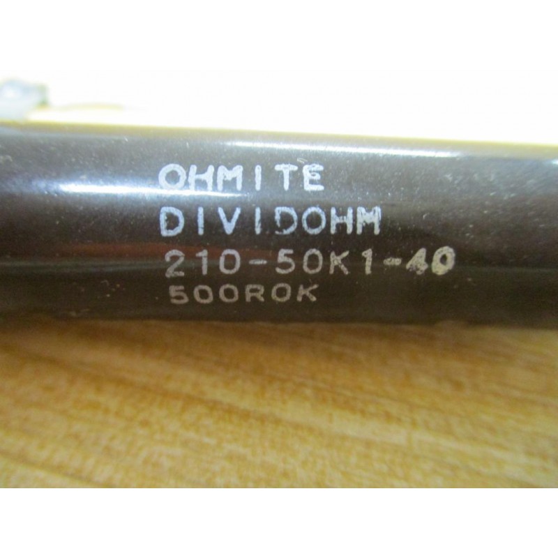 Ohmite K Dividohm Resistor R K W Wires Used Mara