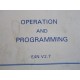 Marposs E4N V2.7 Operation And Programming Manual E4NV27 - Used