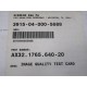 Siemens AX32.1765.640-20 Image Quatlity Test Card 240 32.1765.640-20