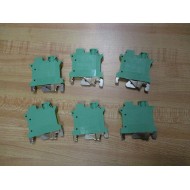 Phoenix Contact USLKG6N Terminal Block 0442079 (Pack of 6) - Used