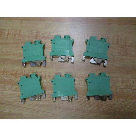 Phoenix Contact USLKG6N Terminal Block 0442079 (Pack of 6) - Used