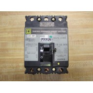 Square D FAP36100MT Circuit Breaker 100 Amp 065241-100NSX Series 2 - Used