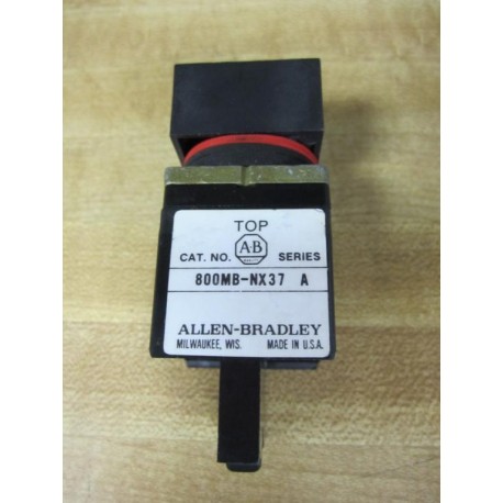 Allen Bradley 800MB-NX37 Selector Switch 800MBNX37 No Knob - New No Box