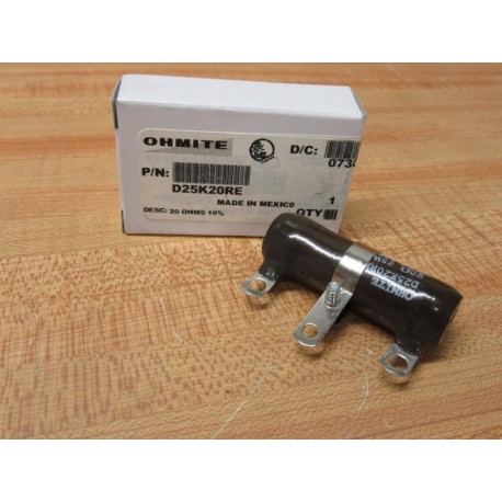 Ohmite D25K20RE Wirewound Resistor