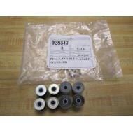 028517 Pulley Double Flanged Standard (Pack of 8)