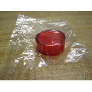 9034808 Red Lens For Push Button W. Saw - New No Box