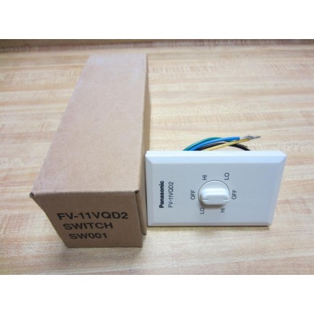 Panasonic FV-11VQD2 Switch For Vent Fan 2 Speed FV11VQD2 SW001