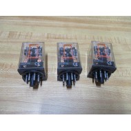 Omron MK2P-I Relay MK2PI (Pack of 3) - New No Box