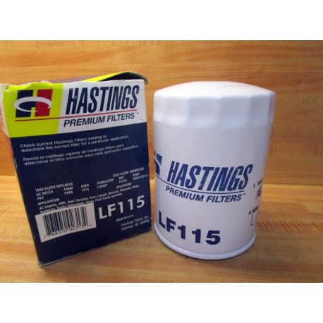 Hastings LF115 Oil Filter