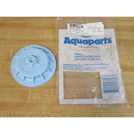 Zurn P6000-L Aquaparts Inside Plastic Cover P6000L