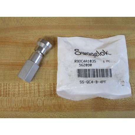 Swagelok SS-QC4-B-4PF Stainless Steel Quick Connect Body SSQC4B4PF