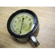 Marsh 12954-4 Pressure Gauge 0-160 PSI Liquid Filled 34693-1 129544 - Used