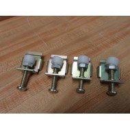 Allen Bradley 77135-166-55 Mounting Clip Flat End (Pack of 4) - New No Box