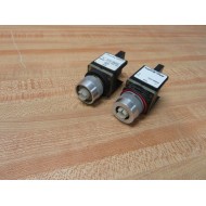 Allen Bradley 800MR-JX2U Selector Switch 800MRJX2U (Pack of 2) - Used