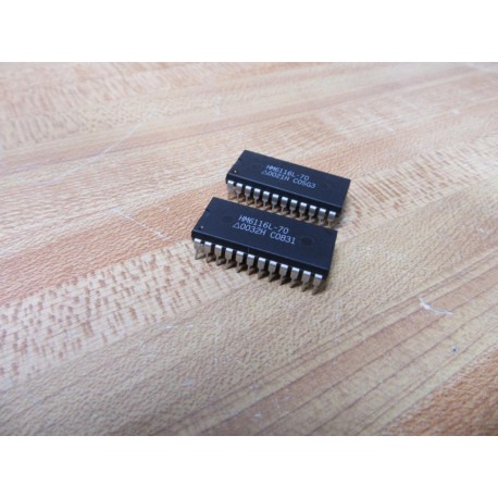 Hitachi HM6116L-70 Integrated Circuit HM6116L70 (Pack of 2) - New No Box