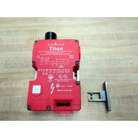 Titan TLS2 Safety Interlock Switch Guardmaster 27012 LS1 - Used