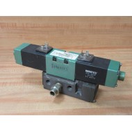 Numatics 152SS6314000061 Double Solenoid Valve 152SS6004000061 - Used