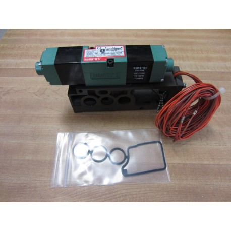 Asco Numatics 082SS515K015M30 Solenoid Valve With Gasket - New No Box