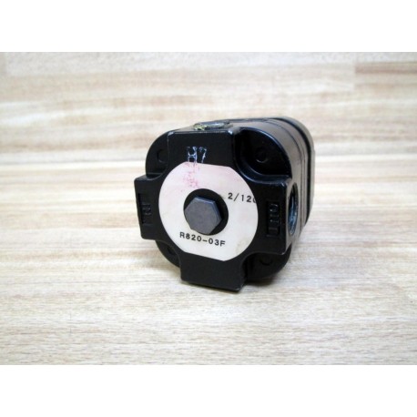 Numatics R820-03F Prec. High Relief Reg. 2-120 - Used