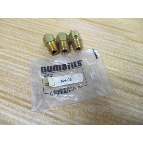 Numatics MV-05 Metering Valve MV05 (Pack of 3)