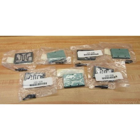 Numatics 229-620 Blank Station Plate Kit 229620 (Pack of 7)