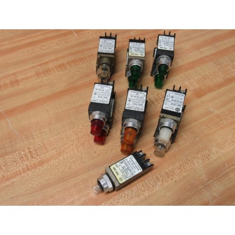 Allen Bradley 800T-PS16 Pilot Light 800TPS16 (Pack of 13) - Used