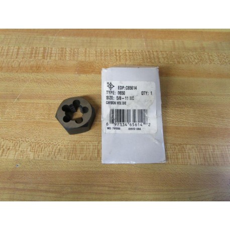 Cle-Line C65614 Greenfield Carbon Hex Die 0650