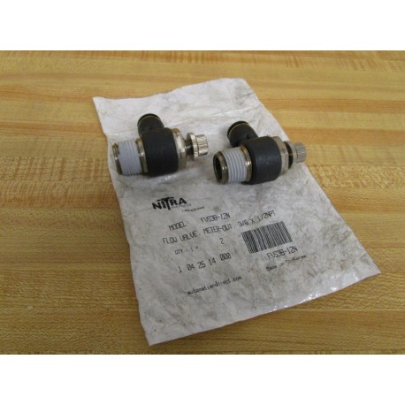 Nitra FVS38-12N Flow Valve FVS3812N (Pack of 2)