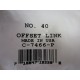 Diamond Chain C-7466-P No 40 Offset Link C7466P (Pack of 5)