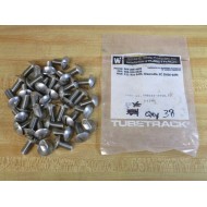 James C. White THBSS4-375X0.75 Tubetrack Truss-Head Bolt 35362 (Pack of 38)