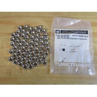 James C. White HN-SS4-375 Tubetrack Hex Nut 35544 (Pack of 60)