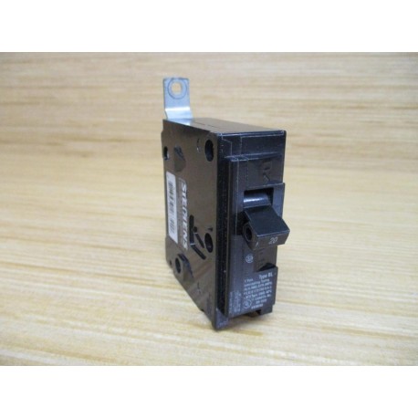 Siemens B120BP 20A Circuit Breaker - Used