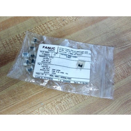 Fanuc A60L-0001-0290LM32C Fuse A60L00010290LM32C (Pack of 13)