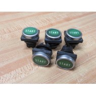 Eaton RD-111-S KlocknerMoeller Push Button RD111S (Pack of 5) - Used