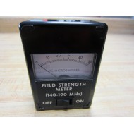 FS Field Strength Meter (140-190 MHz) DC Microamperes - New No Box