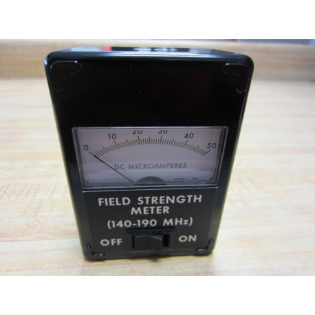 FS Field Strength Meter (140-190 MHz) DC Microamperes - New No Box