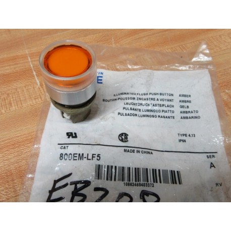 Allen Bradley 800EM-LF5 Illum Push Button 800EMLF5