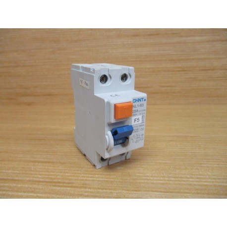 Chint NL1-63 25A Circuit Breaker NL163 - Used