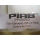 Piab PPX35RE3 Filter Elements (Pack of 3)