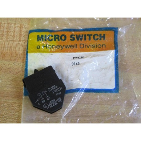 Micro Switch PWCM Honeywell Contact Block 9143
