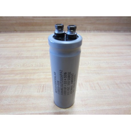MepcoCentralab 172015-008 Capacitor 1000UF 200VDC 172015008 - New No Box