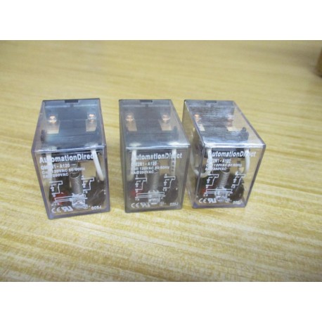 Automation Direct QM2N1-A120 Relay QMN1A120 (Pack of 3) - New No Box