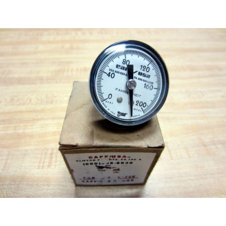 CappUSA 11760 Temperature Pressure Gauge Fahrenheit 0-200