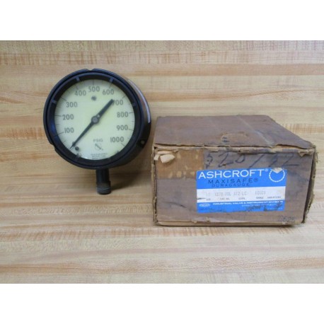 Ashcroft 1279 ASL-1000 Duragauge Pressure Gauge 1279