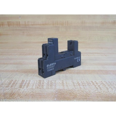 Elesta ZGE007-154403 Relay Socket Base ZGE007 - New No Box