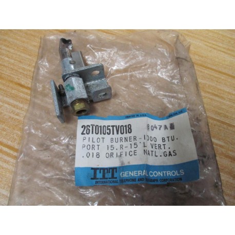 ITT 26T0105TV018 Pilot Burner 26T0105